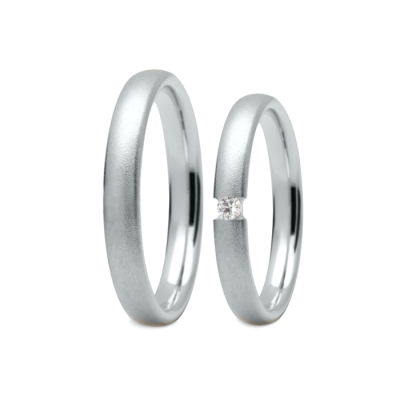 Vestuviniai žiedai "Eliot 3 mm"