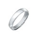 4 mm vestuvinis žiedas iš platinos