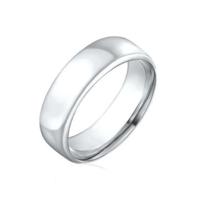 6 mm vestuvinis žiedas iš platinos