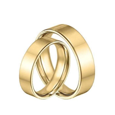 5 mm tradicinių žiedų pora