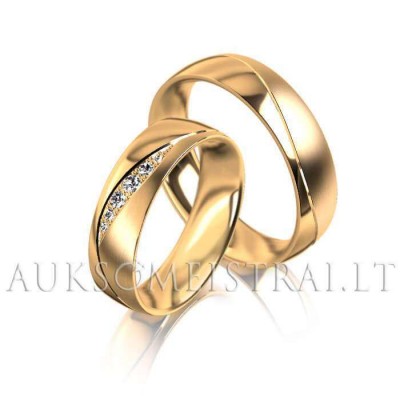Vestuviniai žiedai "Aria"