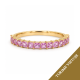 Žiedas su safyrais "Lilac" 0,92 ct